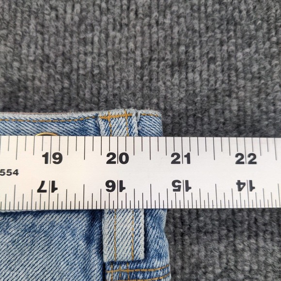 Duluth Trading Men's Straight Leg Jeans Blue 42x30 5-Pocket Stone Wash Cotton - Picture 13 of 14